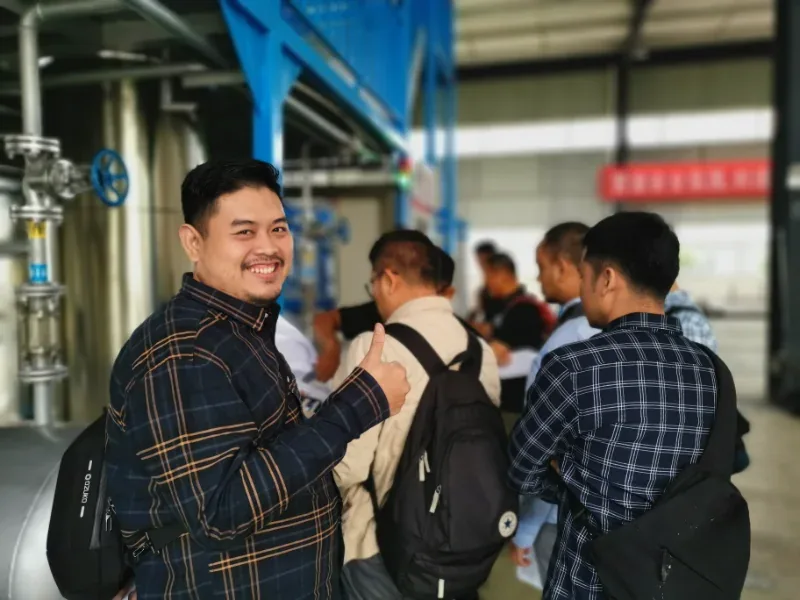 VBOLT customer visit and equipment inspection