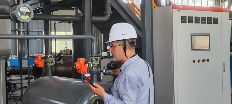 VBOLT customer visit and equipment inspection