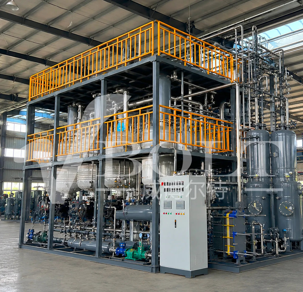 Unidade de refino com solvente NMP para óleo base
