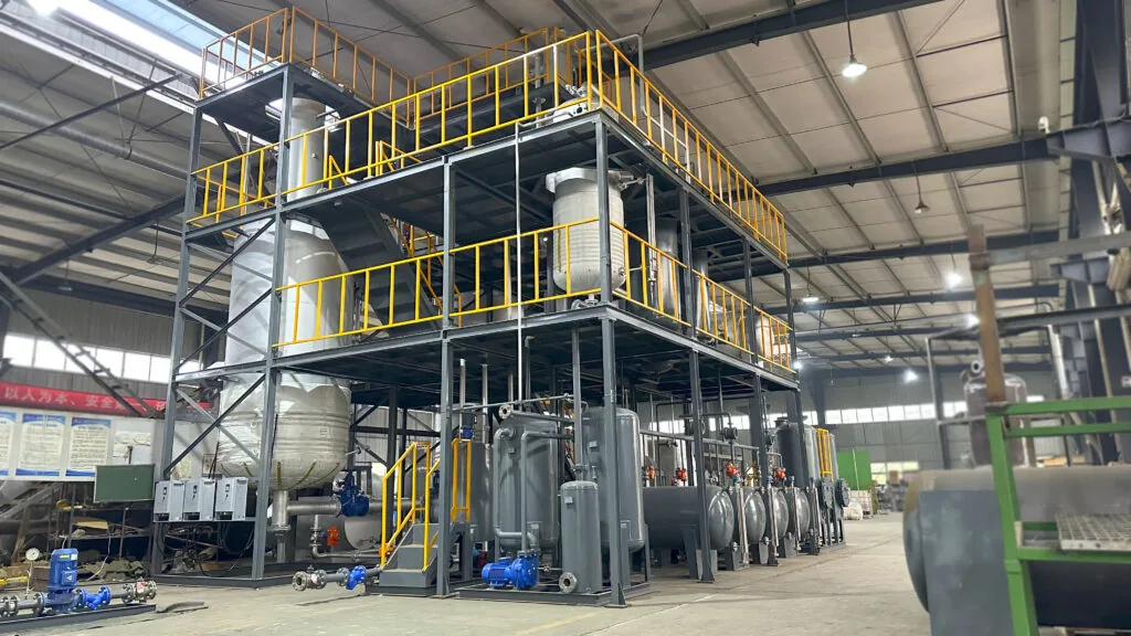 waste oil distillation plant overview