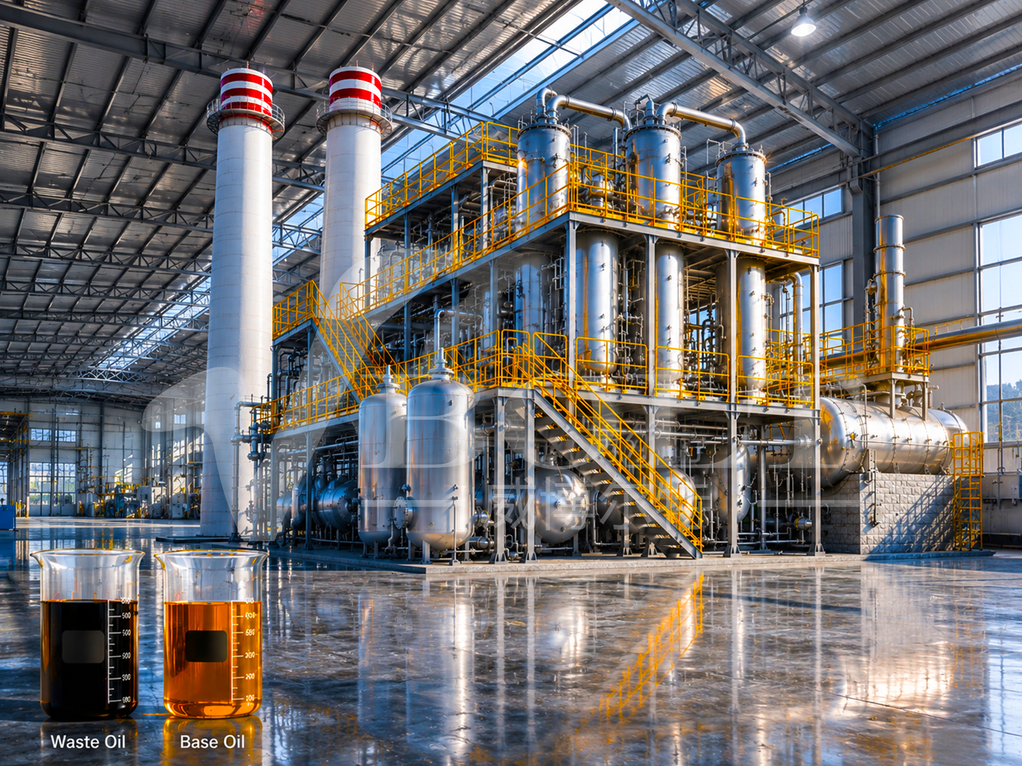 Mixed Waste Oil Distillation Plant