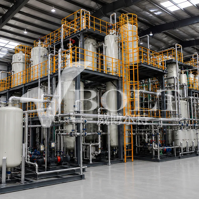 Base oil produced from a used oil plant