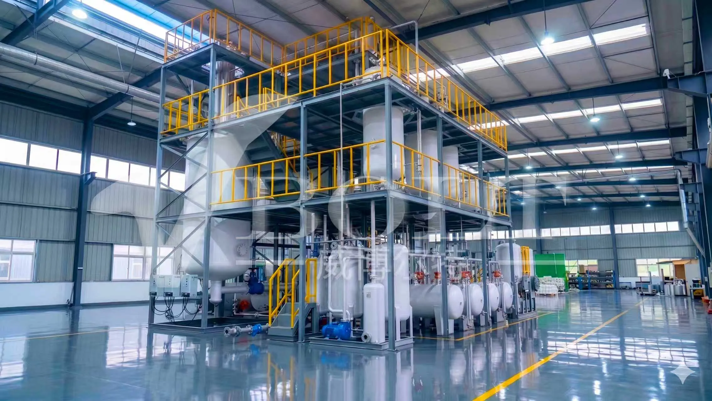 Waste Engine Oil Re-Refining Plant