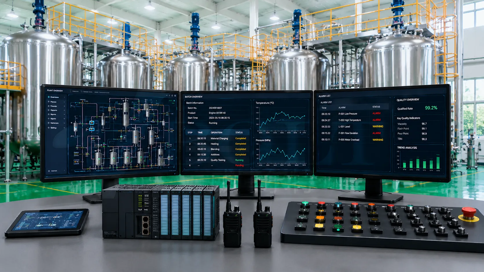 SCADA monitoring system