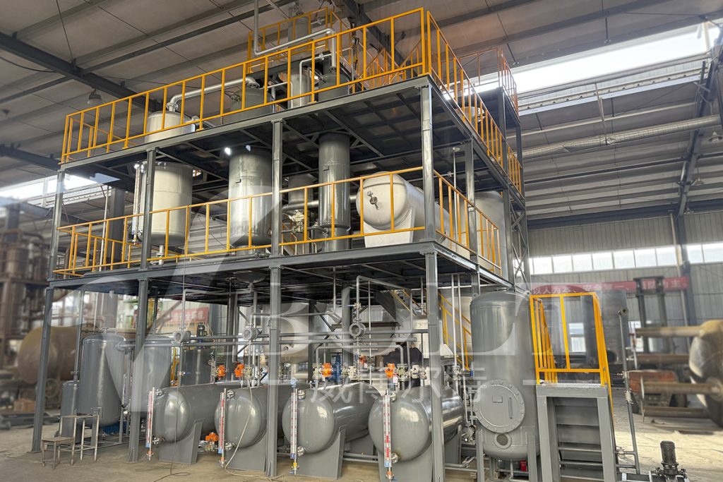 used oil processing plant