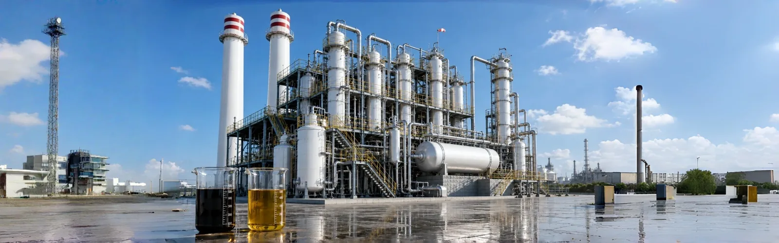 Waste oil recycling plant capacity planning and process equipment
