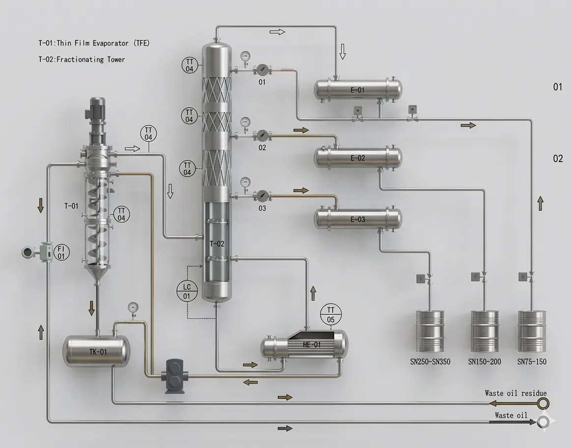 Fractional distillation system