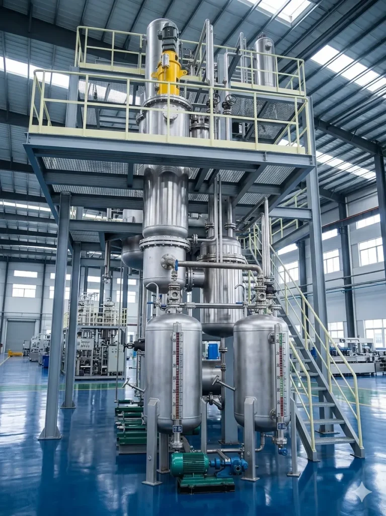 Industrial waste oil distillation and separation equipment