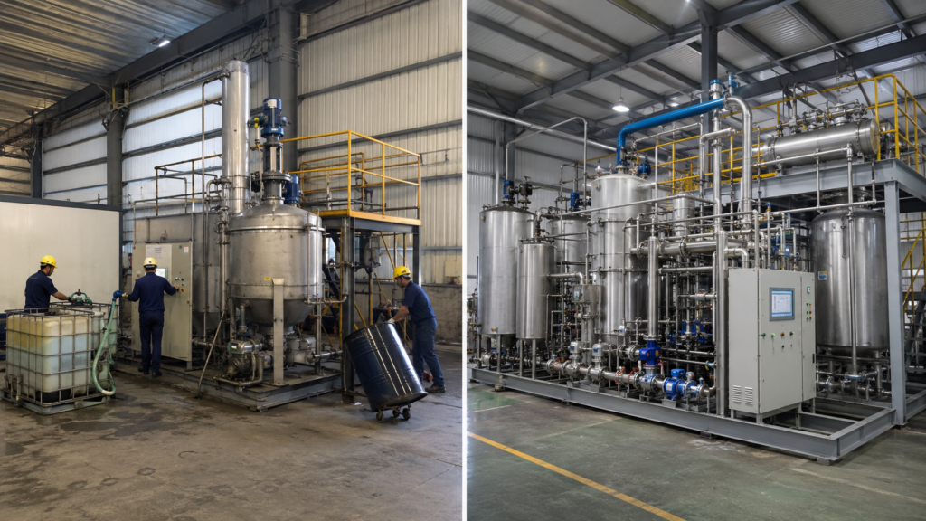 Batch vs Continuous Waste Oil Distillation Plant: Which Fits Your Project?