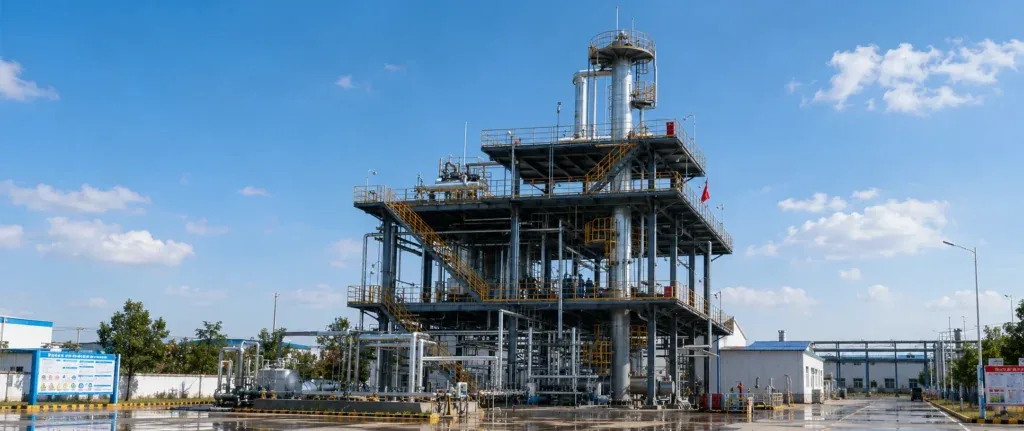 waste oil recycling plant installation
